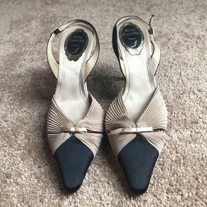 Rene Caovilla Venezia Kitten Heels